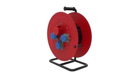 Bemis  1/16A. 220V. 3 Ad. 5/32A. 380V. 1 Ad. Prizli Metal Makara 5x2,5mm TTR 50m. Kapasiteli IP44 BM5-6303-1160