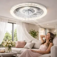 CATA CT-3012 Kristal Tavan Vantilatörü 6400K 4000K 3200K Kumandali