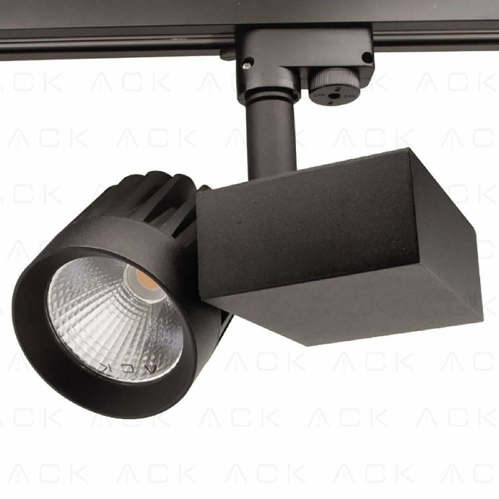 Ack 36W Beyaz 3000K Cob Led Monofaze Ray Armatürü