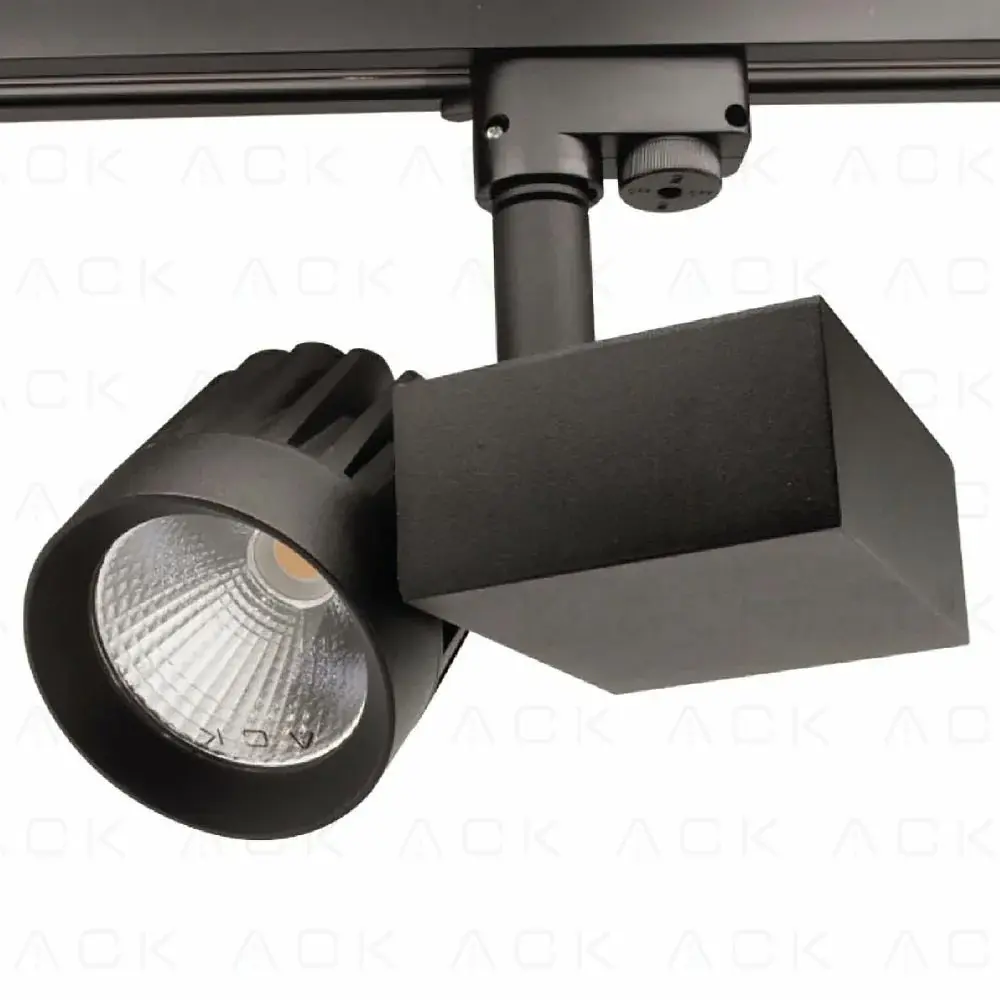Ack 36W Beyaz 3000K Cob Led Monofaze Ray Armatürü