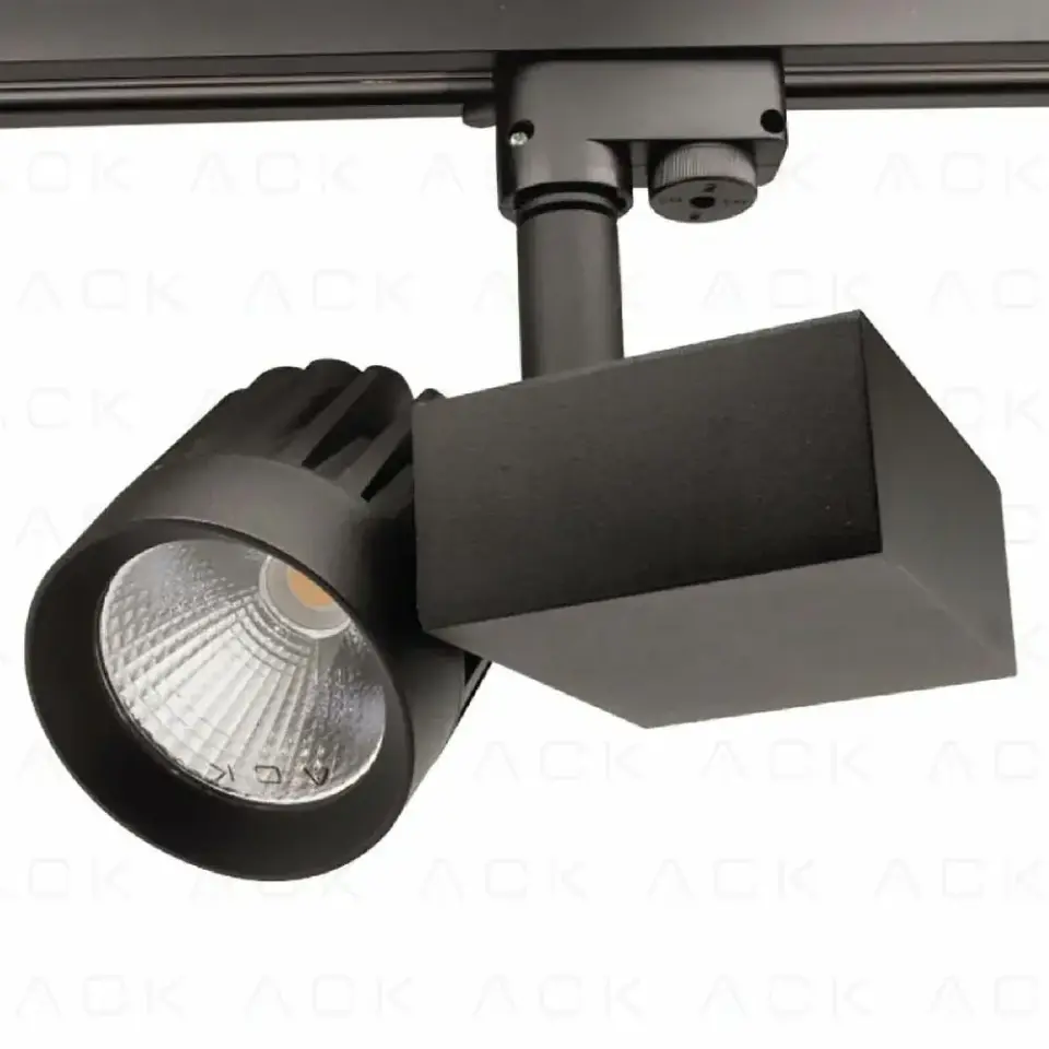 Ack 36W Beyaz 3000K Cob Led Monofaze Ray Armatürü