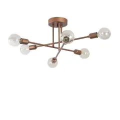 Aydinlatmadunyam Plafonyer Copper Flower-173
