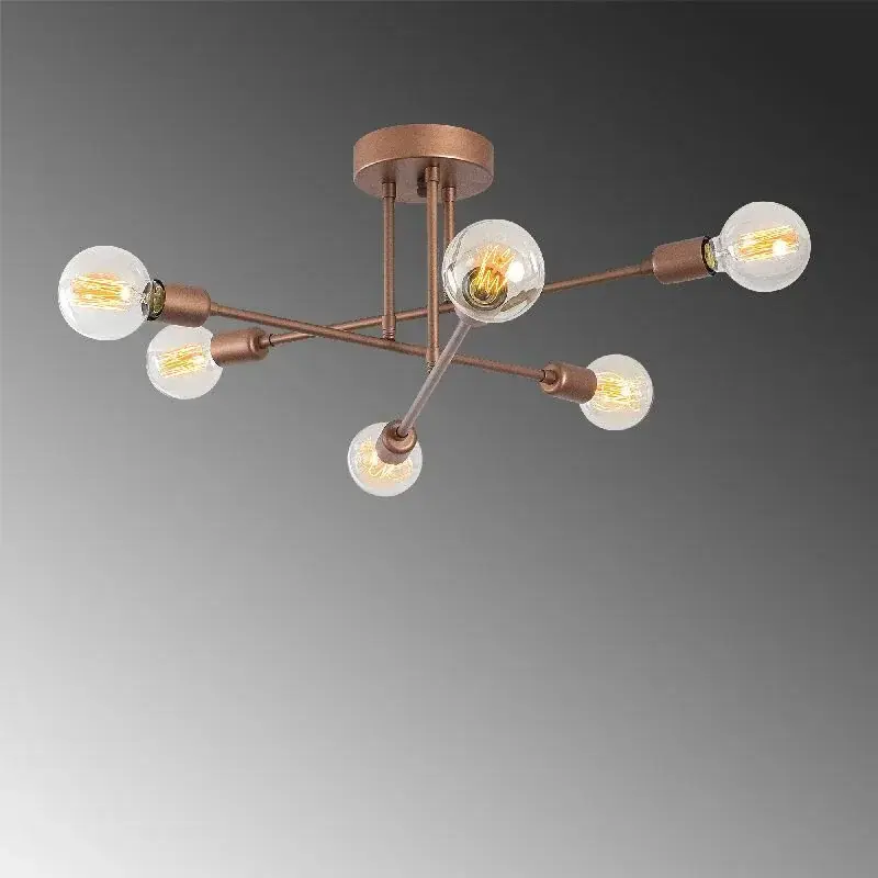 Aydinlatmadunyam Plafonyer Copper Flower-173