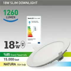 Next-NextStar 18W-Sly Natural Led Slım Ampul