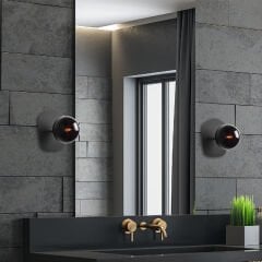 Aydinlatmadunyam Aplik Black Well-11675