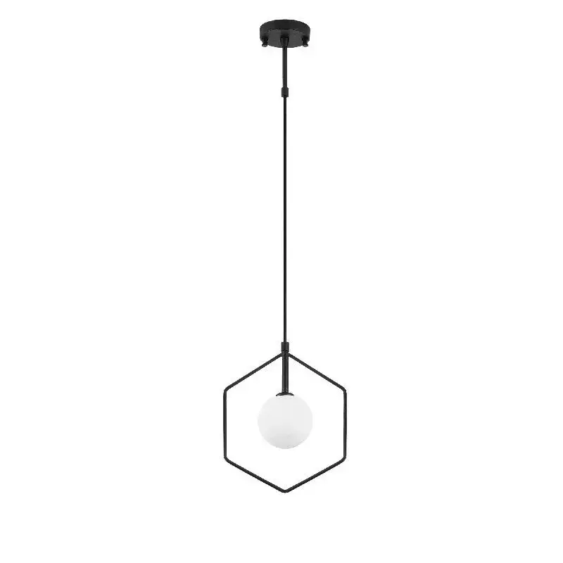 Aydinlatmadunyam Sarkit BlackWhite Geometri-11075