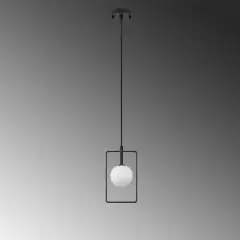 Aydinlatmadunyam Sarkit BlackWhite Geometri-11080
