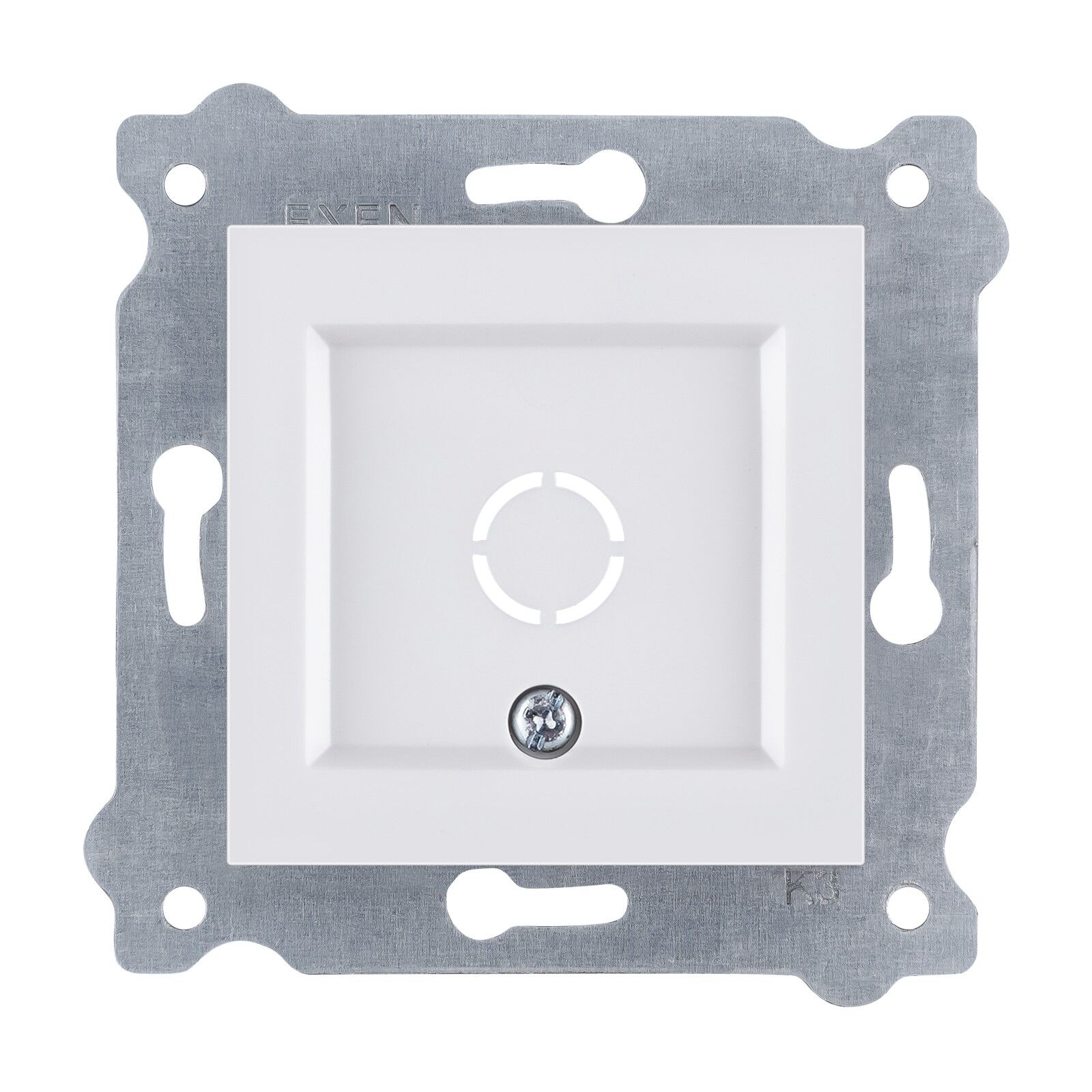 Exen Beyaz Modül+Kapak  Tv-Kablo Çikisi