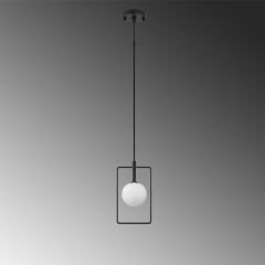 Aydinlatmadunyam Sarkit BlackWhite Geometri-11080