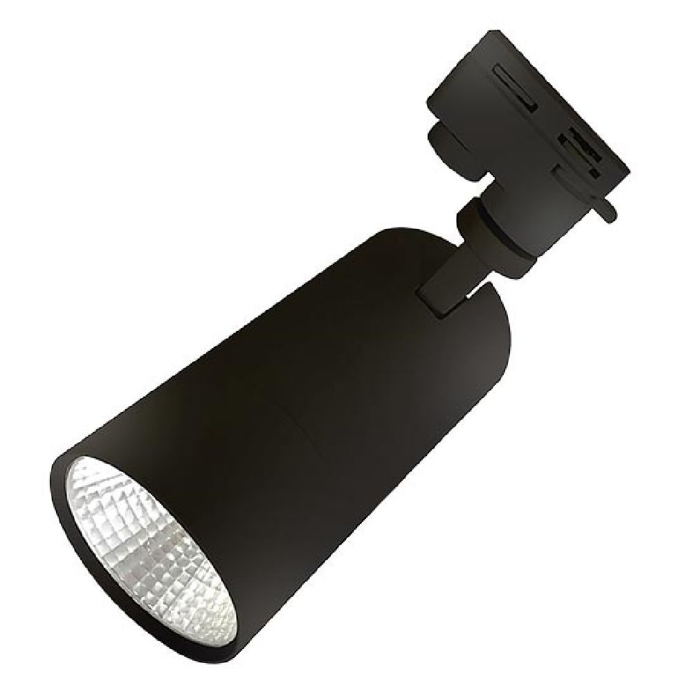 Ack 30W Siyah 3000K Cob Led Monofaze Ray Armatürü