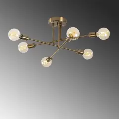 Aydinlatmadunyam Plafonyer Vintage Flower-176