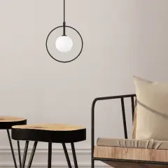 Aydinlatmadunyam Sarkit BlackWhite Geometri-11090