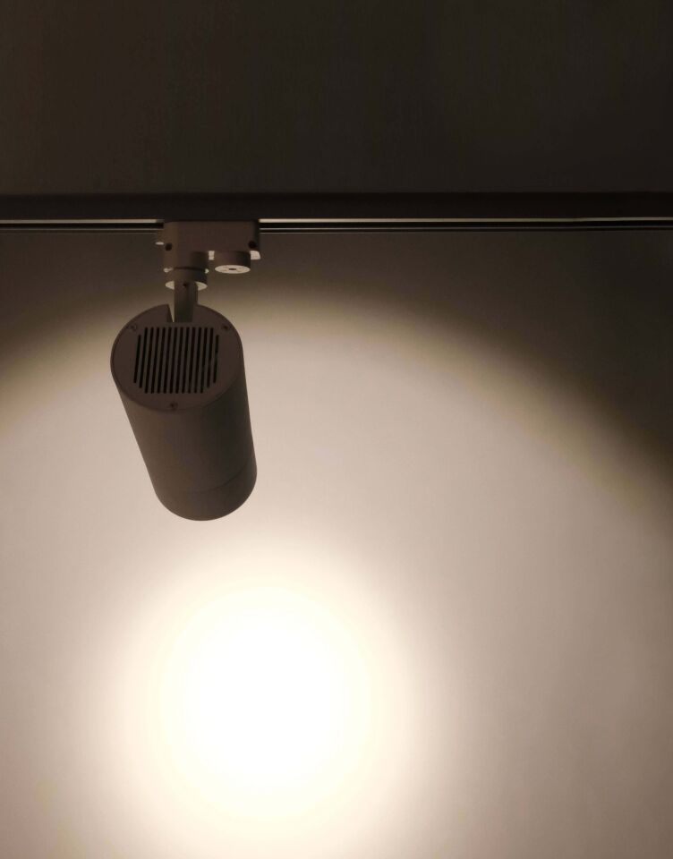 Ack 30W Beyaz 3000K Cob Led Monofaze Ray Armatürü