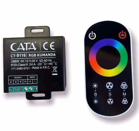 Cata CT-9116 288W 24A Profesyonel RGB Kumanda