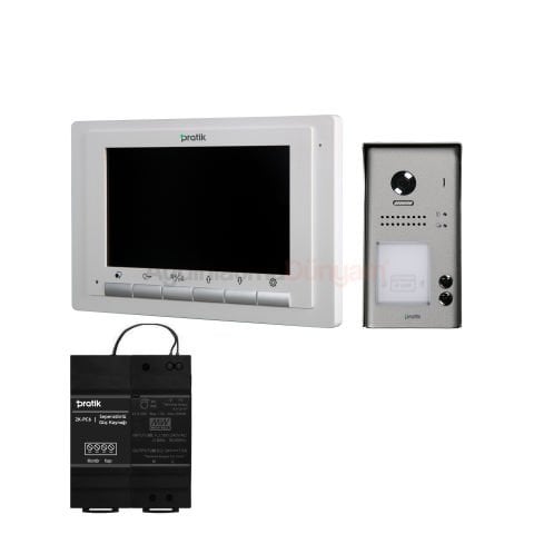 Pratik Villa Set 4 Daire 4.3 inç Görüntülü Paket