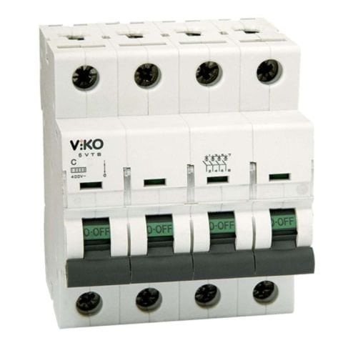 Viko 4 Kutuplu Otomatik Sigorta 4x50A B 4,5kA
