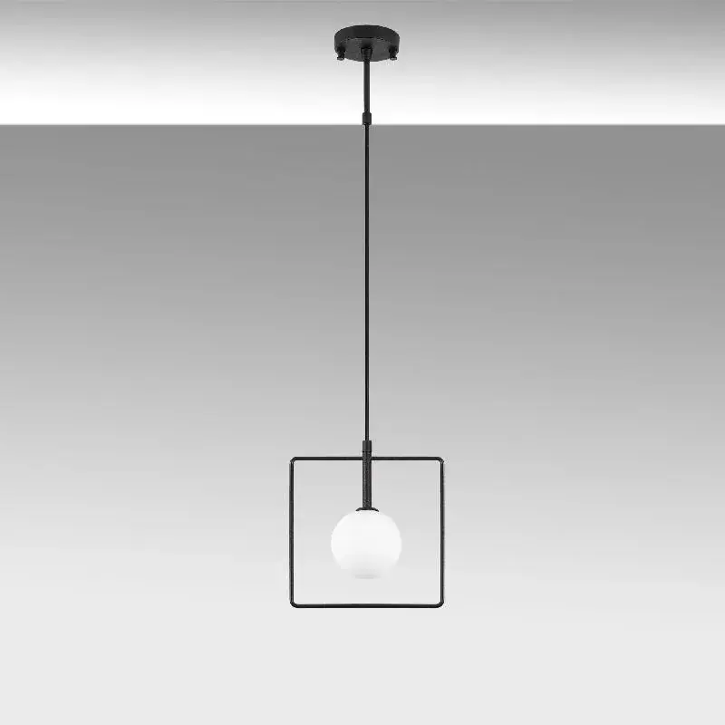 Aydinlatmadunyam Sarkit BlackWhite Geometri-11100