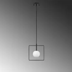 Aydinlatmadunyam Sarkit BlackWhite Geometri-11100