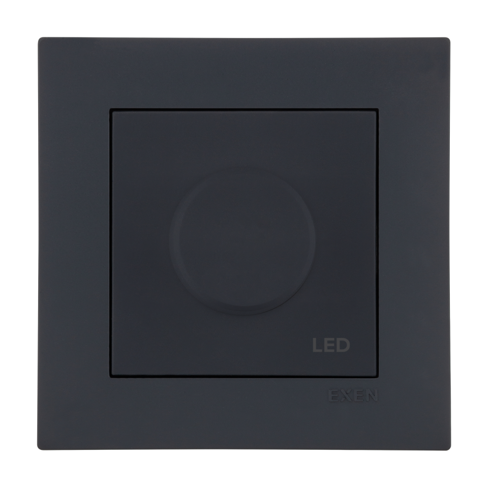 Exen Odak Füme Led Dimmer 200W (Rd Dimmer) Komple Takim