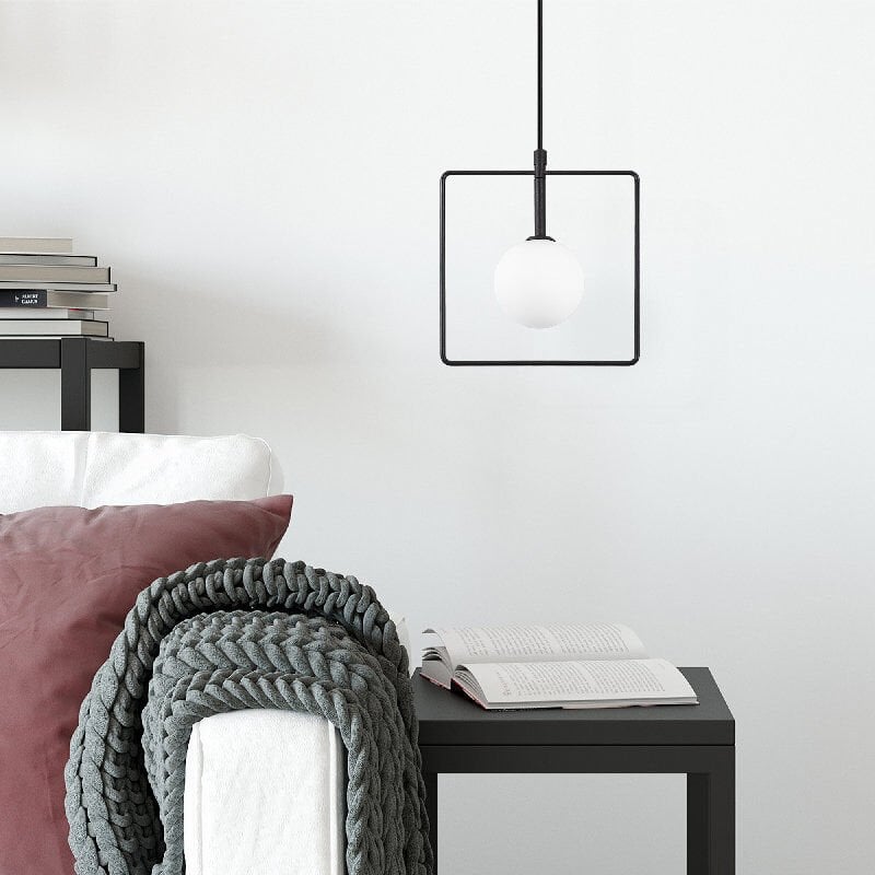 Aydinlatmadunyam Sarkit BlackWhite Geometri-11100