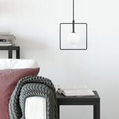 Aydinlatmadunyam Sarkit BlackWhite Geometri-11100