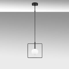 Aydinlatmadunyam Sarkit BlackWhite Geometri-11100