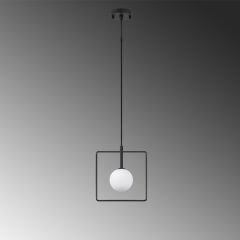 Aydinlatmadunyam Sarkit BlackWhite Geometri-11100