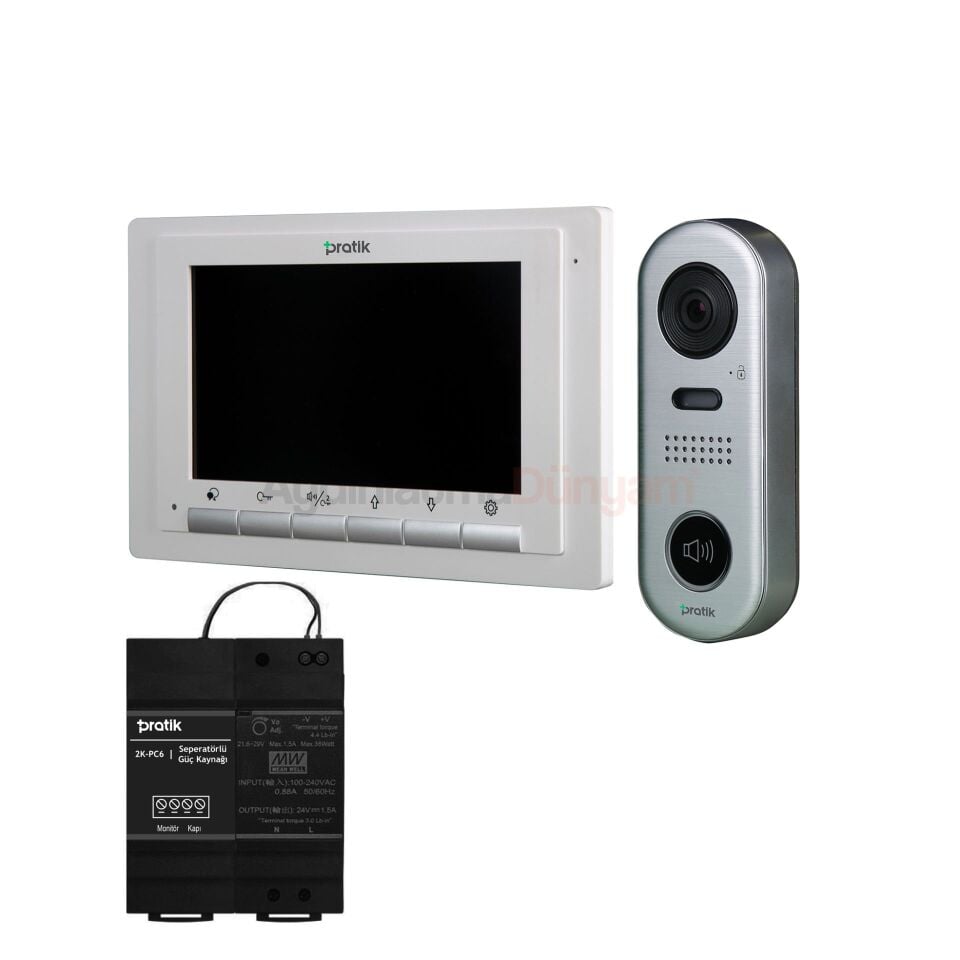 Pratik Villa Set 2 Daire 4.3 inç Görüntülü Paket