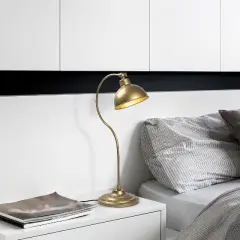 Aydinlatmadunyam Masa Lambasi Gold Konika-12261