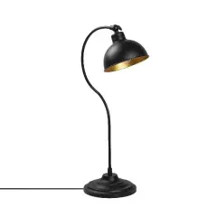 Aydinlatmadunyam Masa Lambasi BlackGold Konika-12262