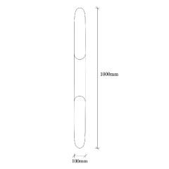 Aydinlatmadunyam Aplik Black Marti-581