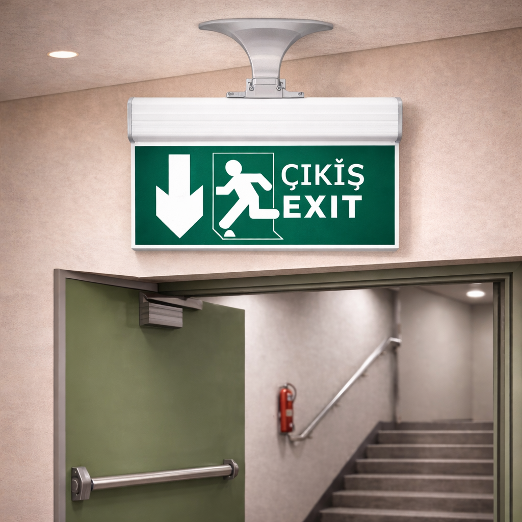 CATA CT-9164 Exit-Çikis  3W  Asagi Ok