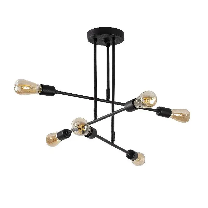 Aydinlatmadunyam Avize Black Flower-162