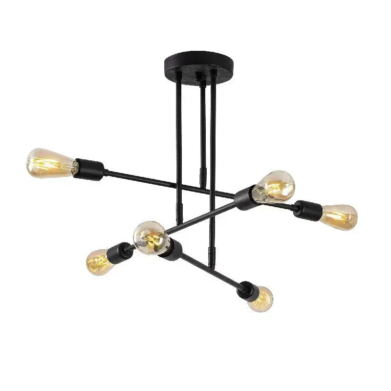 Aydinlatmadunyam Avize Black Flower-162