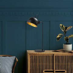 Aydinlatmadunyam Masa Lambasi BlackGold Alfa-13010