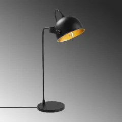 Aydinlatmadunyam Masa Lambasi BlackGold Alfa-13010