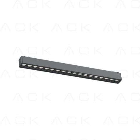 ACK 18W Slım Magnet Ray Armatürü Lensli 33,8Cm 4000K Ip20 AD45-02311