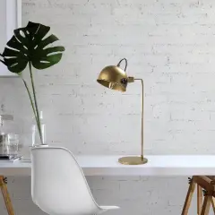 Aydinlatmadunyam Masa Lambasi Gold Alfa-13011