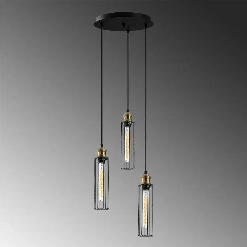 Aydinlatmadunyam Sarkit Black Doldi-M-705-3