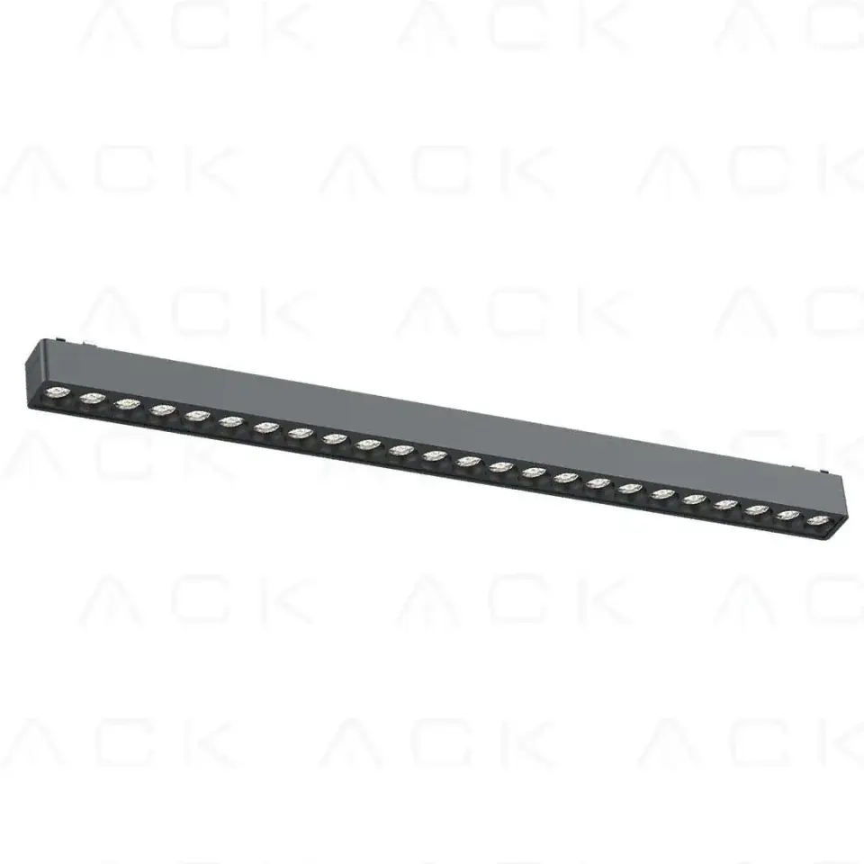ACK 24W Slım Magnet Ray Armatürü Lensli 44,5Cm 3000K Ip20 AD45-02401