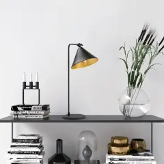 Aydinlatmadunyam Masa Lambasi BlackAntique Konika-12265