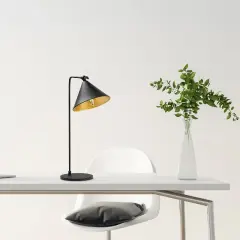 Aydinlatmadunyam Masa Lambasi BlackAntique Konika-12265