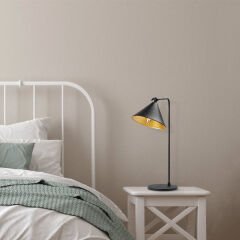 Aydinlatmadunyam Masa Lambasi BlackAntique Konika-12265