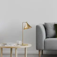 Aydinlatmadunyam Masa Lambasi Gold Konika-12266