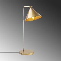 Aydinlatmadunyam Masa Lambasi Gold Konika-12266