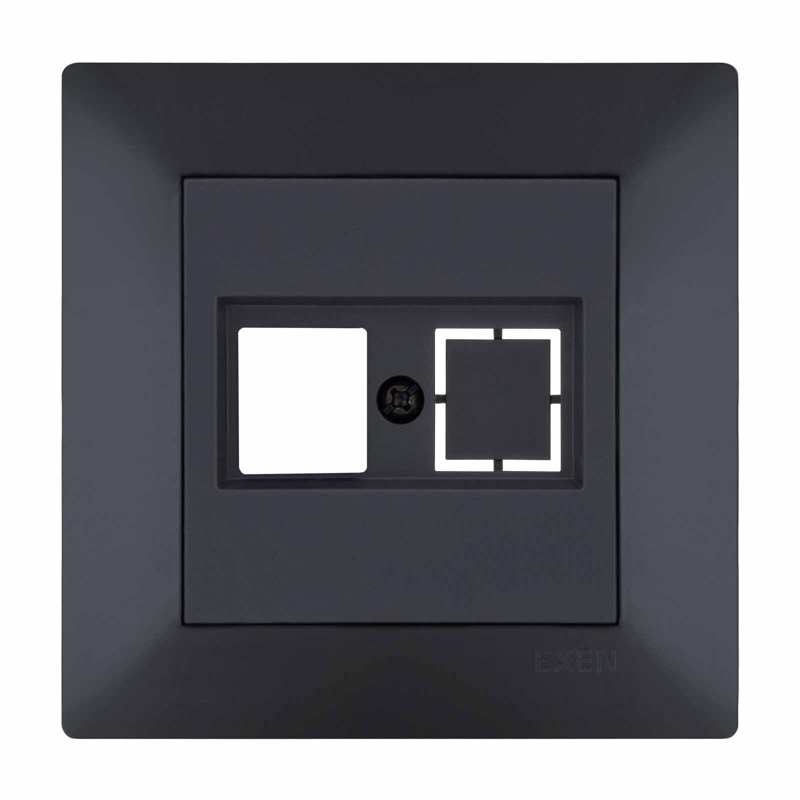 Exen Odak Füme Data Priz Jaksiz Komple Takim