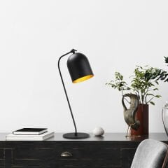 Aydinlatmadunyam Masa Lambasi BlackGold Sanika-12280