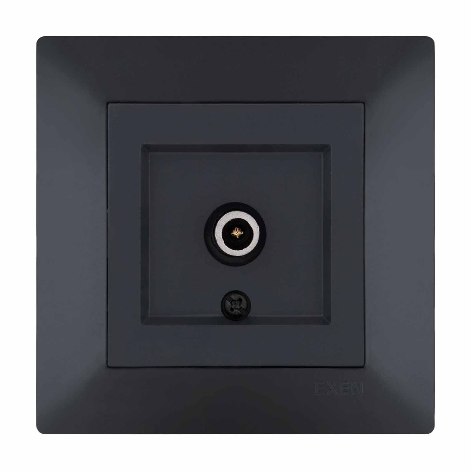 Exen Odak Füme Tv Priz Ekranli Geçisli Komple Takim