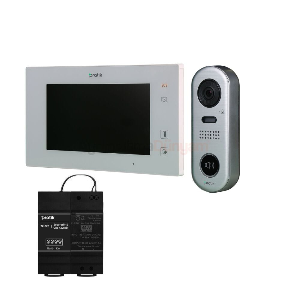 Pratik Villa Set 3 Daire 7 inç Görüntülü Paket