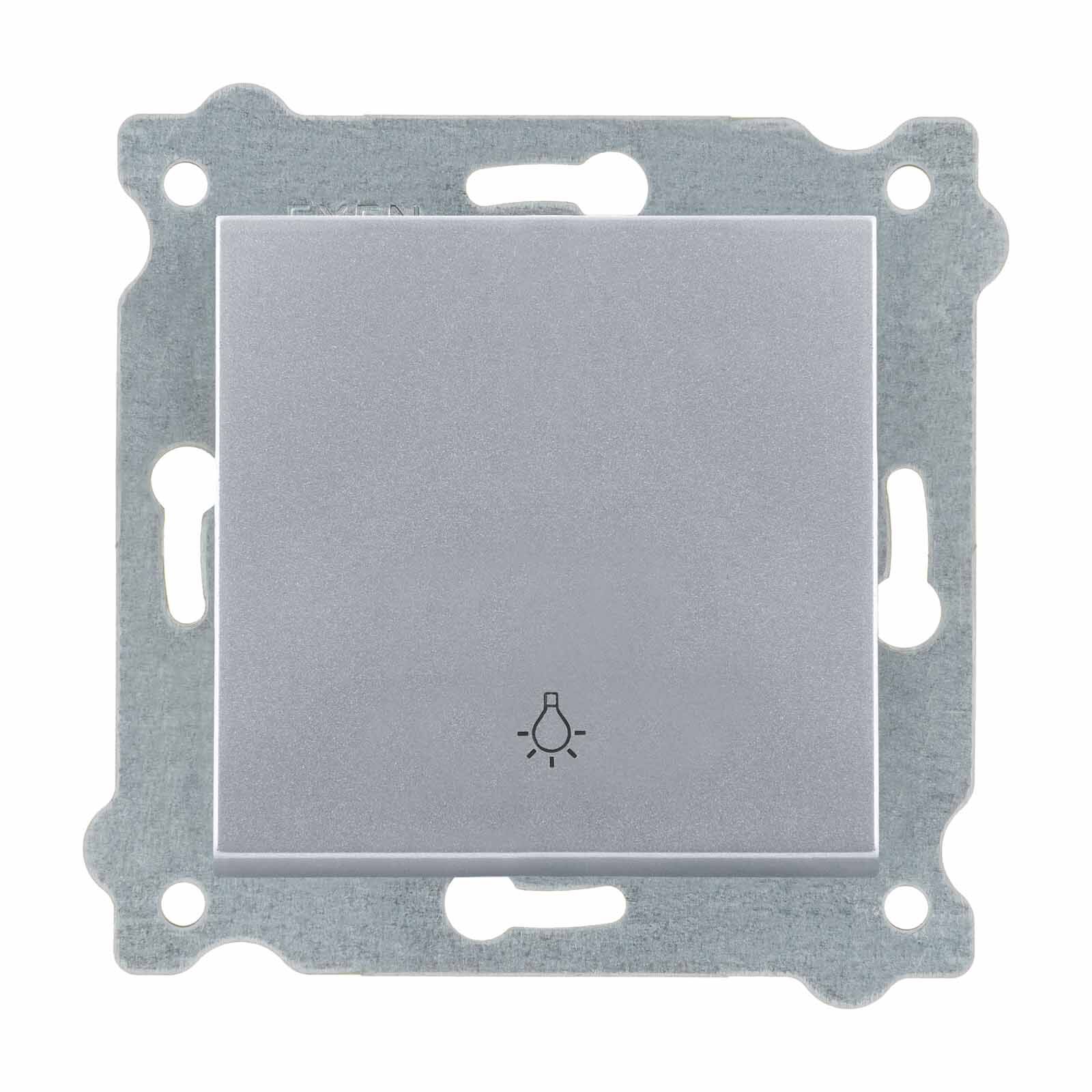 Exen Gümüs Modül+Kapak  Light Anahtari